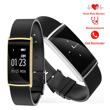 Оригинальный N108 смарт-браслет 0.96 дюймов сердечного ритма Мониторы BT 4.0 IP67 Водонепроницаемый сообщение push смарт-браслет для Xiaomi Samsung