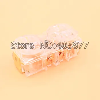 

5 pieces US Red Copper plated Power Receptacle wall outlet for power distributor socket