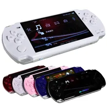 Бесплатно Встроенный 5000 игр, 8 Гб 4,3 дюймов PMP портативный игровой плеер MP3 MP4 MP5 плеер Видео FM камера портативная игровая консоль