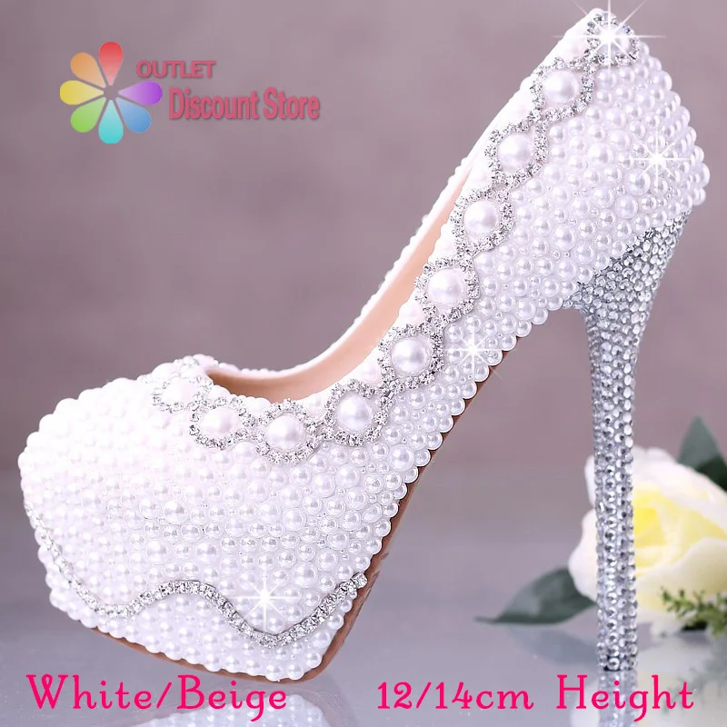 Wholesale Best Quality Amazing Elegant White Ivory Pearl Party Prom