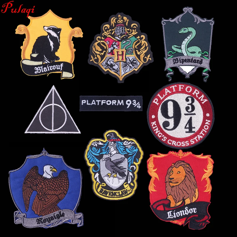 

Pulaqi New Arrivals Iron Sew On Transfer Patches Badge Boys Embroidery Stickers Logo Letters For Jeans Iron-on Diy H