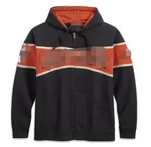 Motorradfahrer mit kapuze fleece Frühjahr herbst mode locomotive klassische fleece vm/OOOS 99043-14
