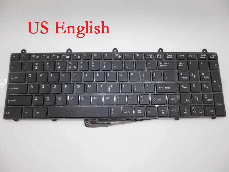 Клавиатура для ноутбука MSI GE60 2OC-097US 2OE-002US 2OE-003US GE70 2OC-081US 2OD-039US 2PC-013US 2PE-010US 2QE-683US