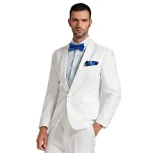 new Men’s suits, men hot sell tuxedo for man custom suit white groom suit dinner party wedding formal suit