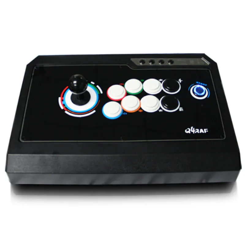  New Triple function game joystick arcade fighting without delay USB computer Fluorescence Arcade Wr