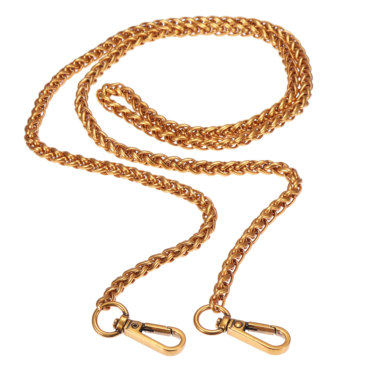 

120CM Replacement Bag Straps Chain Bag Straps Metal Shoulder Belts DIY Crossbody Bag Accessories Long Bands Belt Bronze