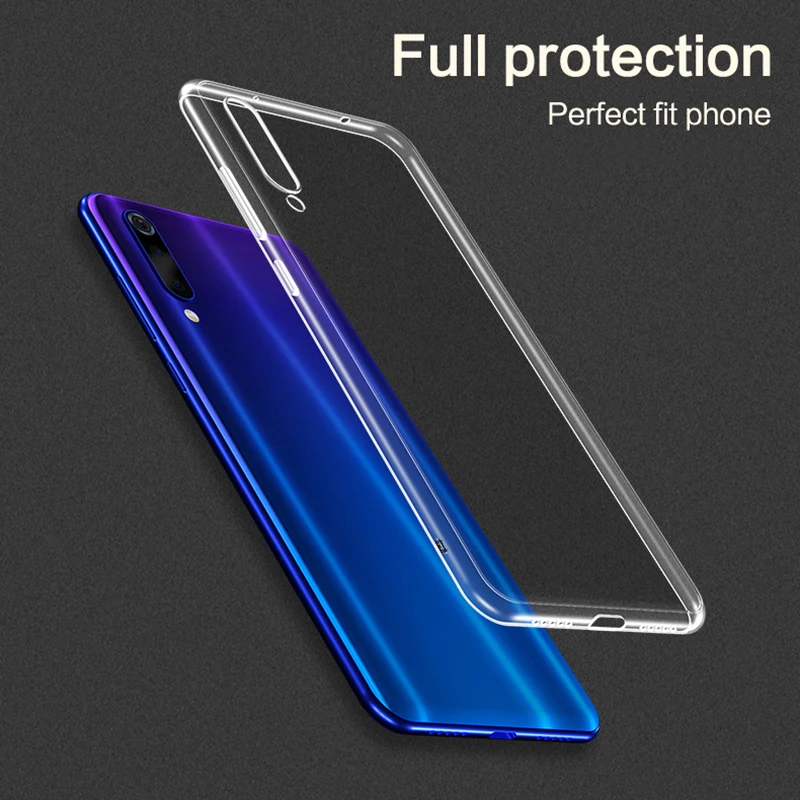 KXM1430_5_Clear Silicone Case for Xiaomi Mi 9