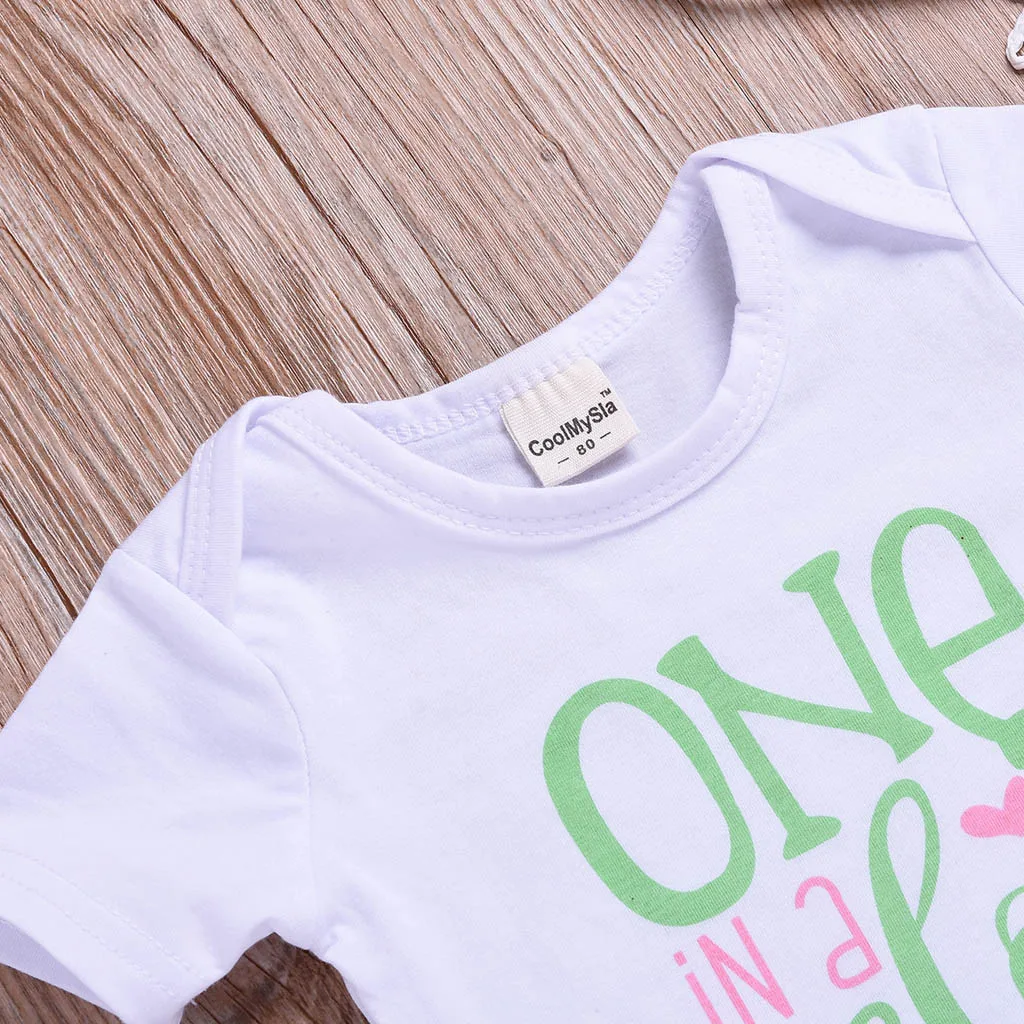 Модная одежда для маленьких девочек Vestido Menina Infantil комплект из 3 предметов