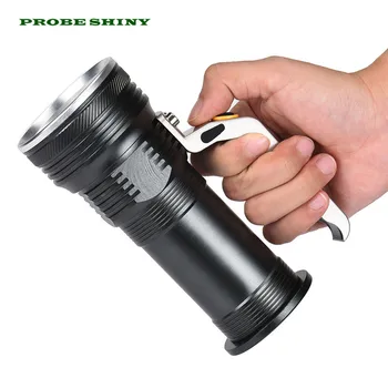 

HOT!!! Handheld XM-L T6 LED Flashlight Searchlight Lamp Torch 2Pcs 18650 battery Free Shipping #NO24