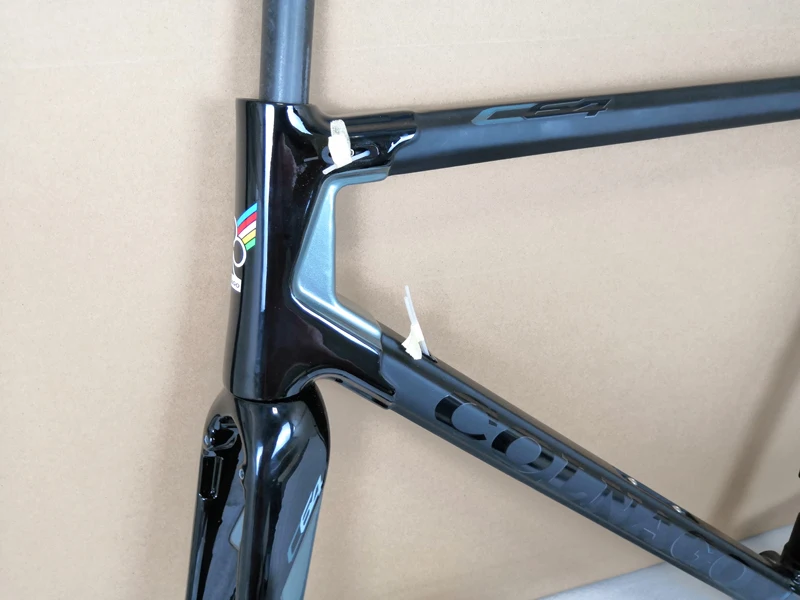 Excellent Emirates Team C647 Carbon Road Frame Colnago C64 black red road bicycle frame bike frameset 48cm 50cm 52cm 54cm 56cm 5