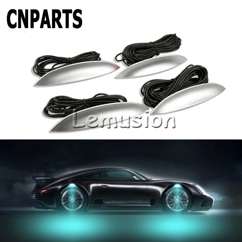 

CNPARTS 4PCS Car Modification Cool Wheel Eyebrow Warning LED Light For Alfa Romeo 159 BMW E46 E39 E36 E90 Audi A3 A6 C5 A4 B6 B8