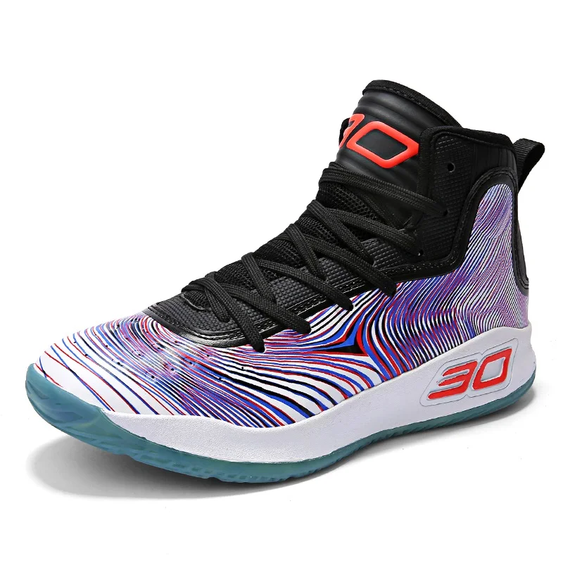 

Zenvbnv Hot Sale Stephen Curry Basketball Shoes High Top Training Ankle Boots Outdoor Men Sneakers Athletic Sport Shoes 39-45