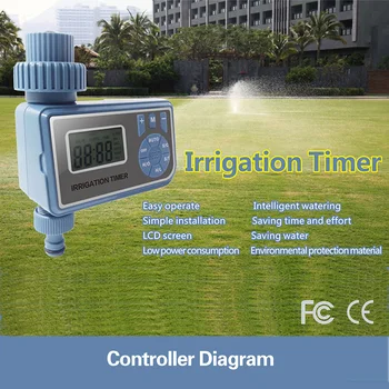 

Automatic Electronic Smart Digital Water Timer Irrigation Controller System Garden Watering Timer Home