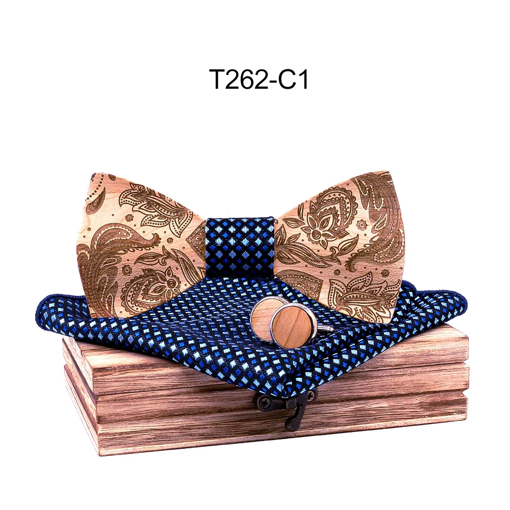 3D Резные вишневые Твердые деревянный галстук-бабочка Взрывные Модели Европа и США свадебные подарки деревянный лук галстук логотип на