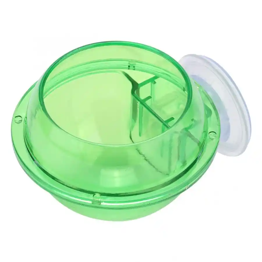 Plastic Bowls Pet Feeder Durable Reptiles Suction Cup Feeder Bowl