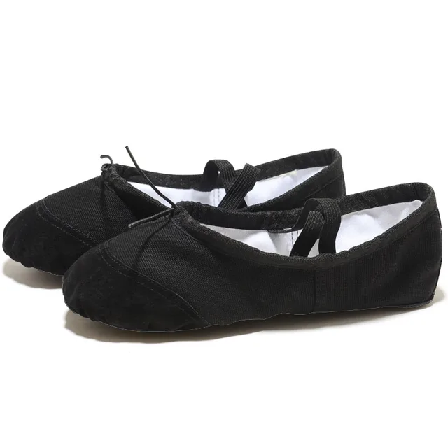USHINE-Zapatillas de Yoga con cabeza de cuero para niños y mujeres, zapatillas de tela de EU22-45 para Yoga, gimnasio, Ejercicio en interiores, zapatillas de Ballet USHINE-Zapatillas de Yoga con cabeza de cuero para niños y mujeres, zapatillas de tela de EU22-45 para Yoga, gimnasio, Ejercicio en interiores, zapatillas de Ballet