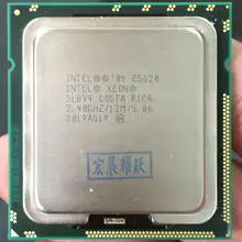Процессор Intel Xeon E5620(12 Мб кэш-памяти, 2,40 ГГц, 5,86 GT/s Intel QPI) LGA1366 настольный процессор нормальной работы