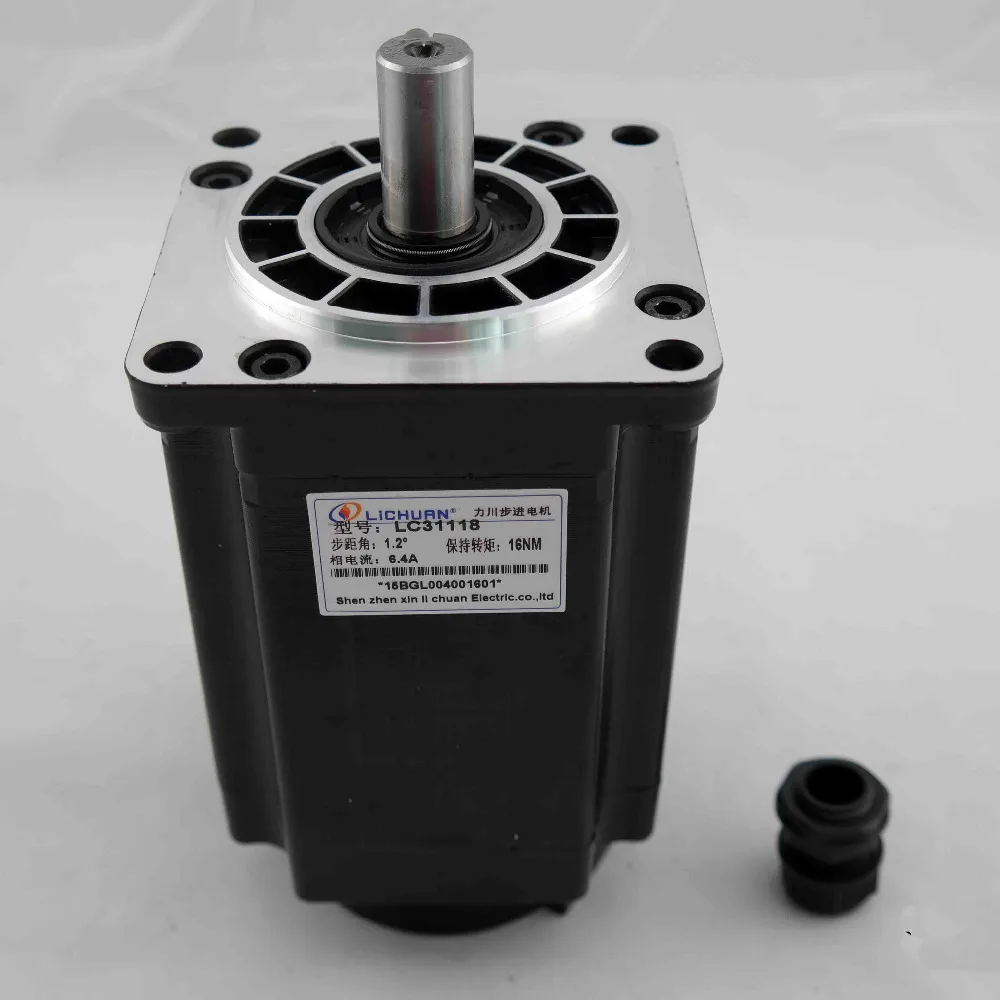 16 нм гибридный шаговый двигатель nema42 3 фазы AC220V 6.4A провода LC31118 для