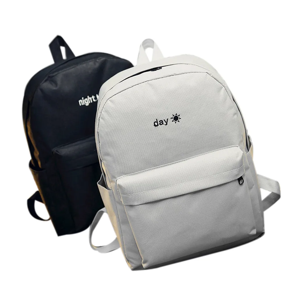 

fashion Women Simple Canvas Satchel Backpack Rucksack Shoulder School Bag backpack women canvas mochila feminina viagem #4gh