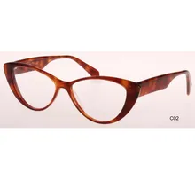 Божья коровка ацетатные оптические оправы кошачьи очки Винтаж красный цвет черепаха трещина розовый можно поставить рецептурные линзы для компьютера близорукость