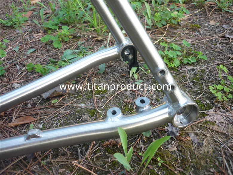 Top Titanium Road Frame with flat mount 2 Top Titanium Road Frame with flat mount 2