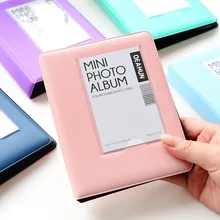 64 кармана мини фотоальбом для Instant Polaroid чехол для фото для Fujifilm Instax Mini Фильм 7s 8 25 50s 90 instax Mini Polaroid Альбом