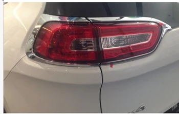 

Chrome rear taillight cover trim for 2014 2015 JEEP Cherokee