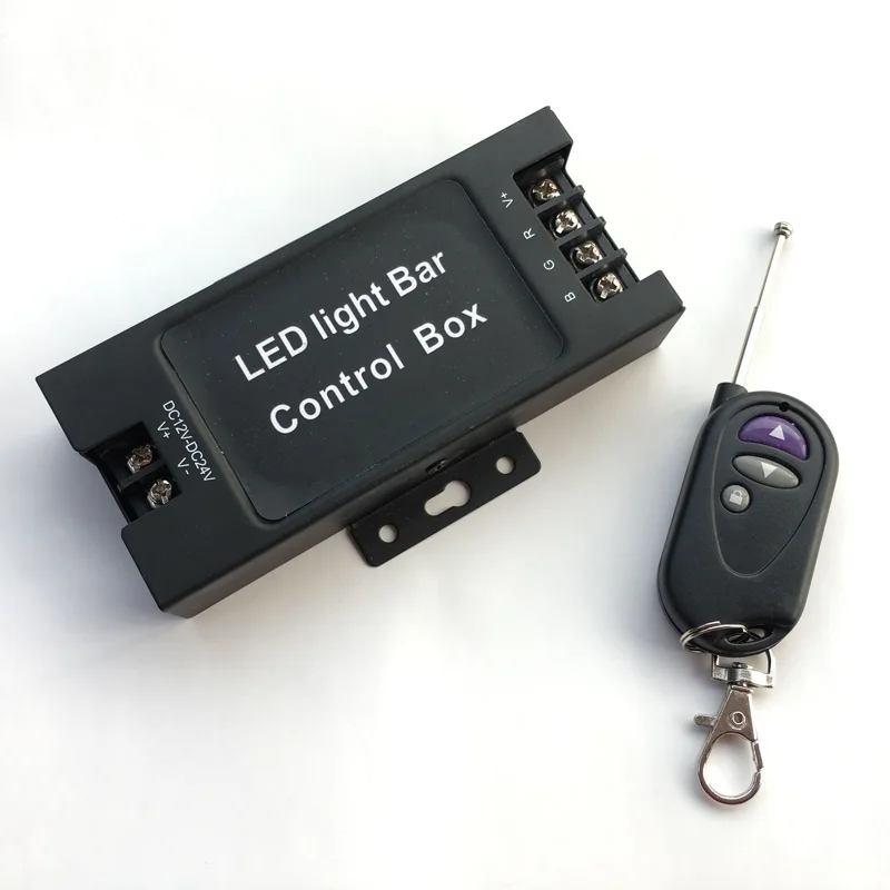 12 24v Led Light Bar Battery Box Flash Strobe Controller With Wireless Remote