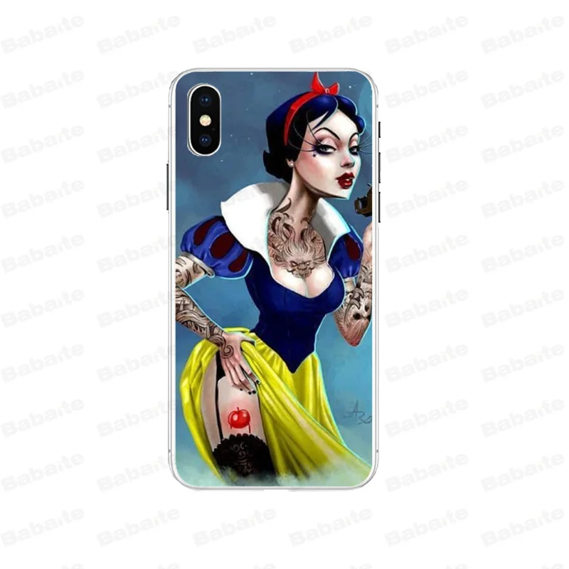 Tattooed princess Alice Ariel Jasmine Cinderella
