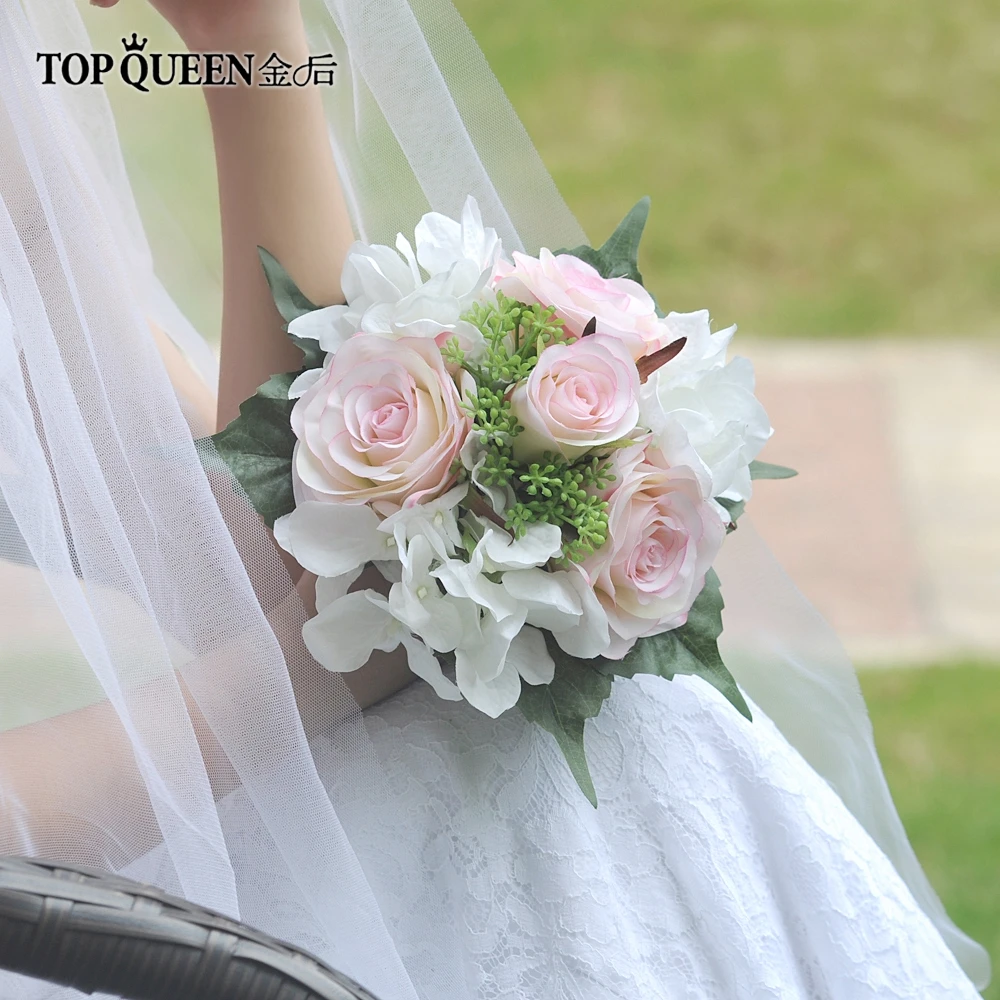 TOPQUEEN F11 букет из искусственных цветов свадебные букеты для букет невесты Цветы для невесты свадебные цветы для невесты