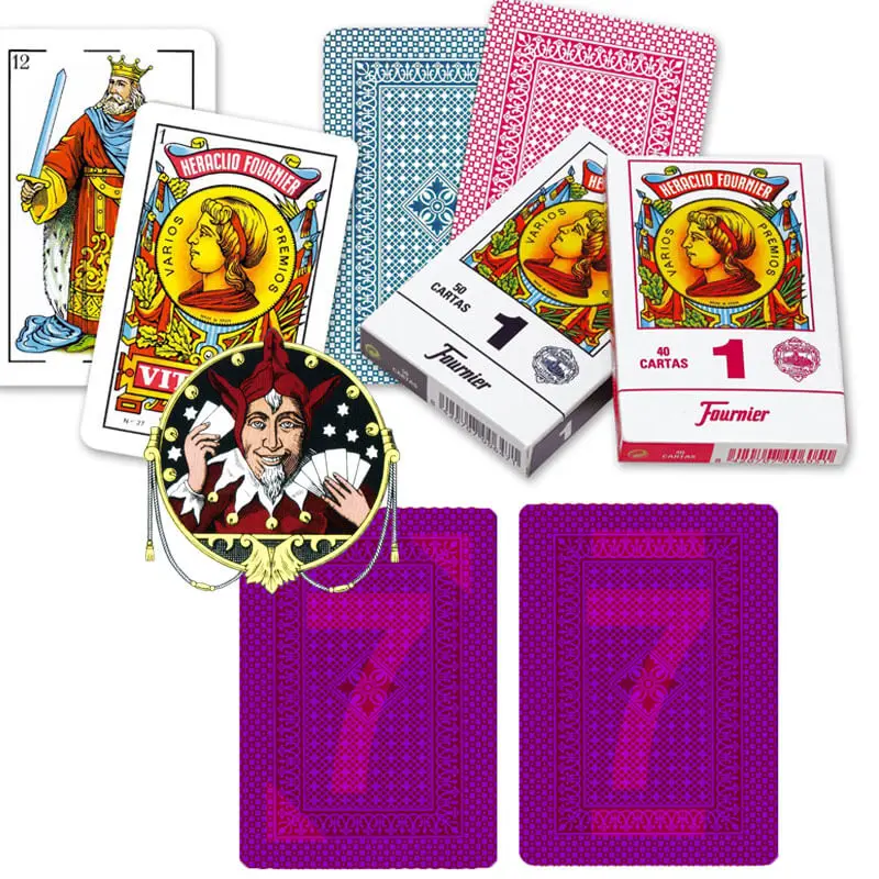 Fournier-no1-red-blue-marked-poker-decks