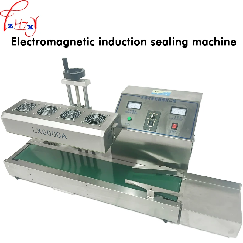Automatic continuous induction sealing machine LX6000A