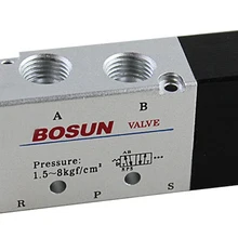 4A210-08 Пневматический электромагнитный клапан 12V 5 портов 2 положения электромагнитный клапан управления, Реверсивный, воздушный клапан