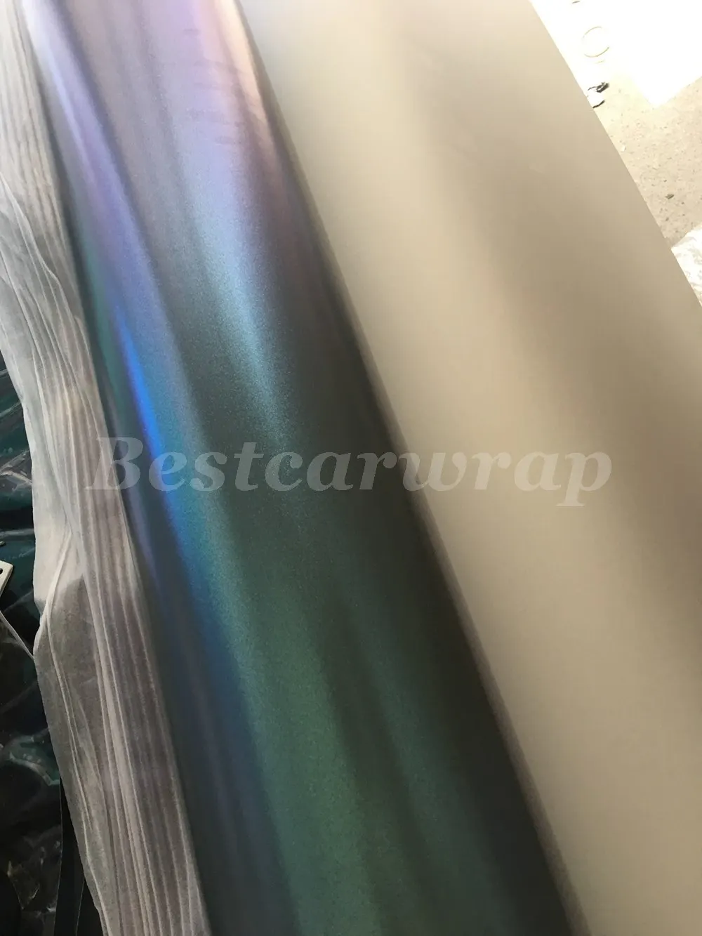 Chameleon Gray blue purple color shift vinyl wrap foil with air bubble free (2)