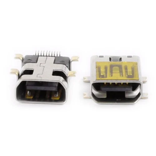 Промо акция! 10 шт. женский мини USB Тип B Pin SMT SMD разъем для крепления|usb connector type b|usb