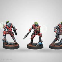 [Loong Way Miniatures] Corvus Belli Infinity 0542 CORREGIDOR ALGUACILES 32 мм Металлические Миниатюрные