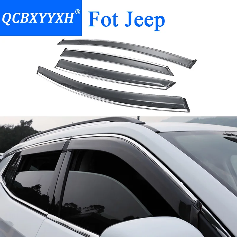 QCBXYYXH Car Styling Awnings Shelters Window Visors rain eyebrow For