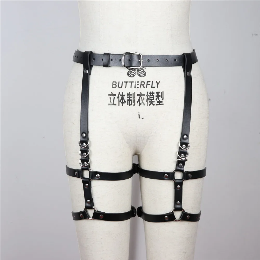 CEA. Ремни, нижнее белье, подвязки, сексуальные женские ремни, пояс для талии, бандаж для ног, клетка, ремни с металлическим зажимом, ремни для тела, удерживающие ремни