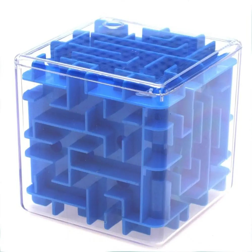 

Amazing Labyrinth Cube 3D Maze Ball Rotating Cube In Child Development Intelligence Practicing brain and memory Toys