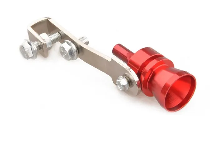 

23mm Car turbo sound Parts Exterior Exhaust Tuning Accessory Throat Whistle Tube Blow-off Valve Trim