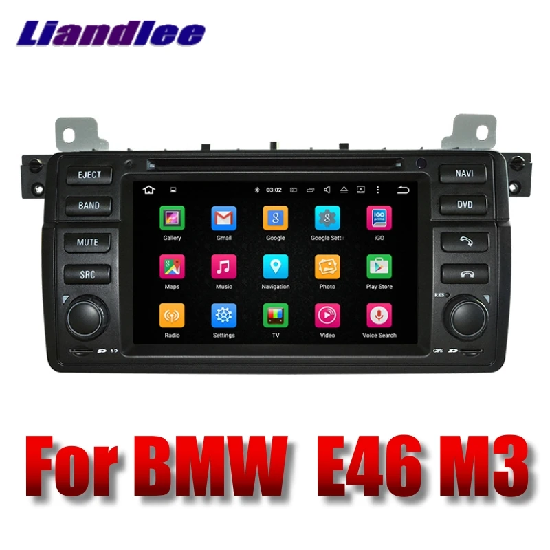 Discount Liandlee Car Multimedia Player NAVI For BMW 3 Series E46 M3 1997~2006 With DVD BT Car Radio Stereo GPS Navigation Touch Screen 1