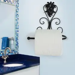 Кухонный держатель для ванной комнаты Аксессуары винтажная железная туалетная бумага полотенца держатель рулона ванная комната