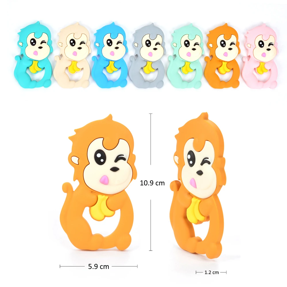 1 шт. детский силиконовый Прорезыватель для зубов|baby teether|teething toysfood teether |