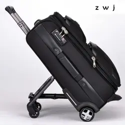 Деловой человек Роллинг багажа дорожная сумка 20 24 28 дюймов Для мужчин и горе Для мужчин чемоданы тележки багажном отделении