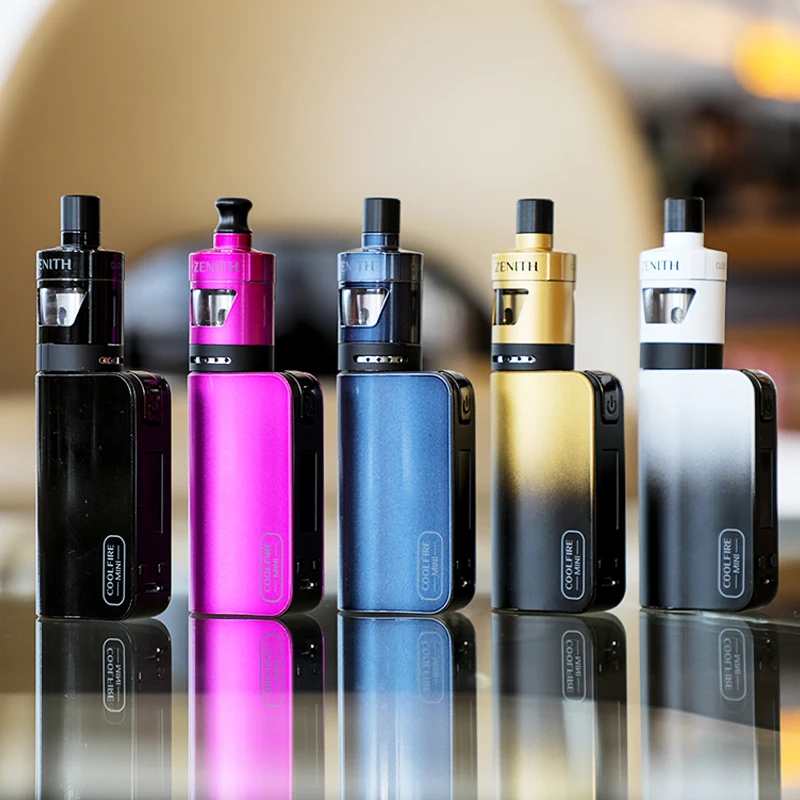 Электронная сигарета Innokin CoolFire Mini Zenith D22 40 Вт стартовый набор 1300 мАч 3 мл емкость с