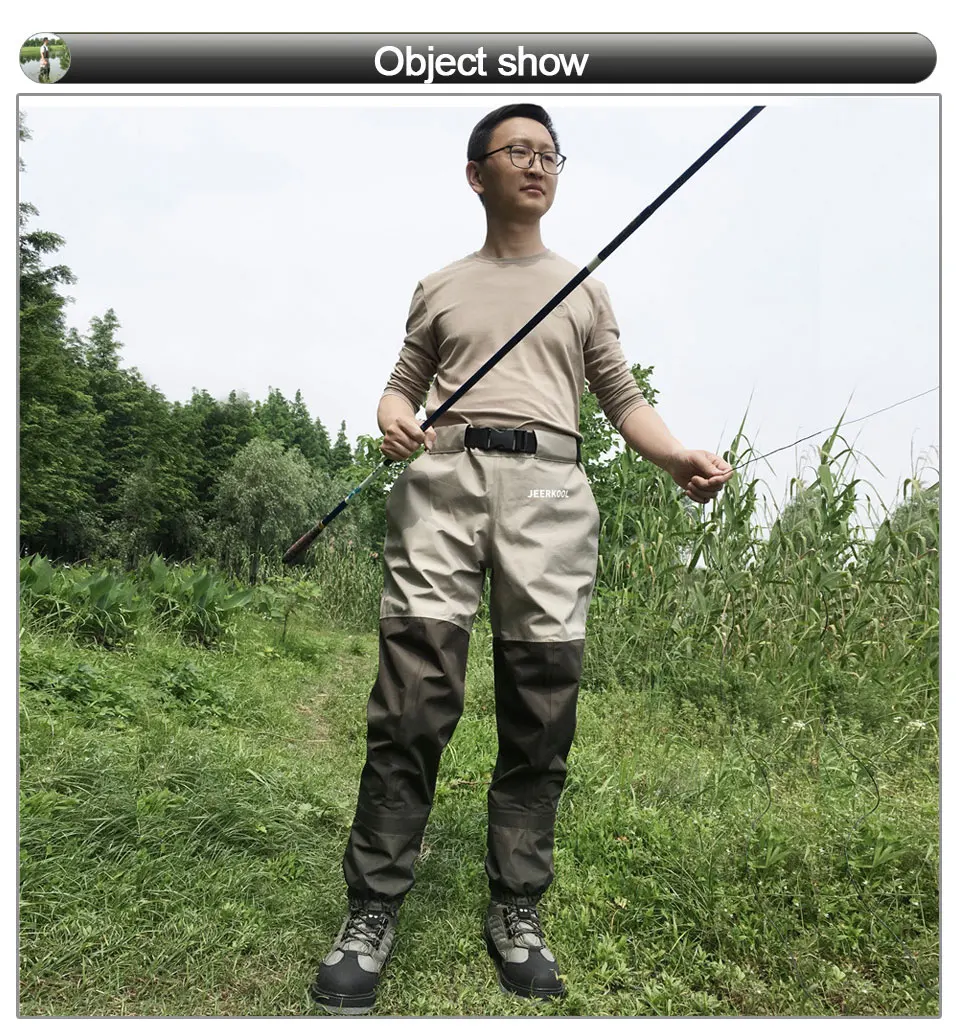 Fly Fishing Waders Pants Outdoor Hunting Wading Pants and Shoes Aqua Sneakers Rubber Sole Fishing Boots Rock Shoes FYR1