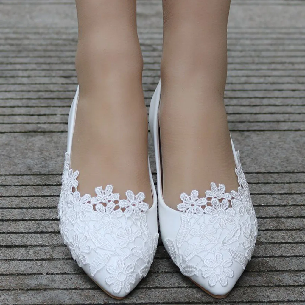 stylish flat shoes for wedding