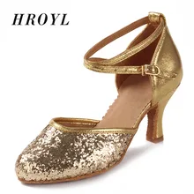 Размеры 34-41; Новинка; Танцевальная обувь с закрытым носком; Обувь для бальных танцев, танго, латинских танцев для женщин и девушек; женская обувь для сальсы; Каблук 5 см