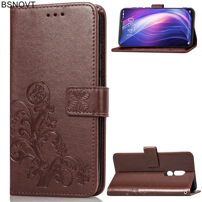 

Case For Meizu X8 Cover Flip Case For Meizu X8 Case Silicone Leather Wallet Phone Case Meizu X8 Funda Capa Meizu X8 Capa
