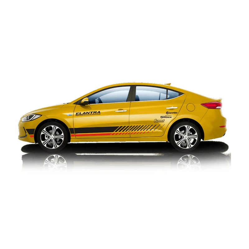  TAIYAO car styling sport car sticker For 2016-2018 Hyundai ELANTRA Mark Levinson car accessories an